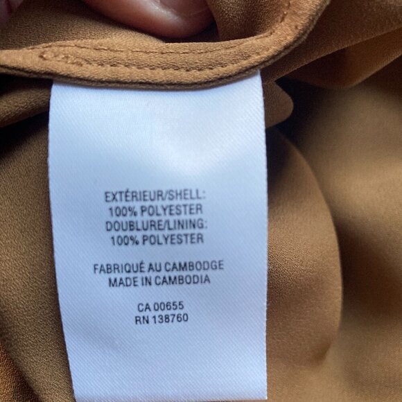 Camel /sand tone tank top size 1X - Picture 4 of 5